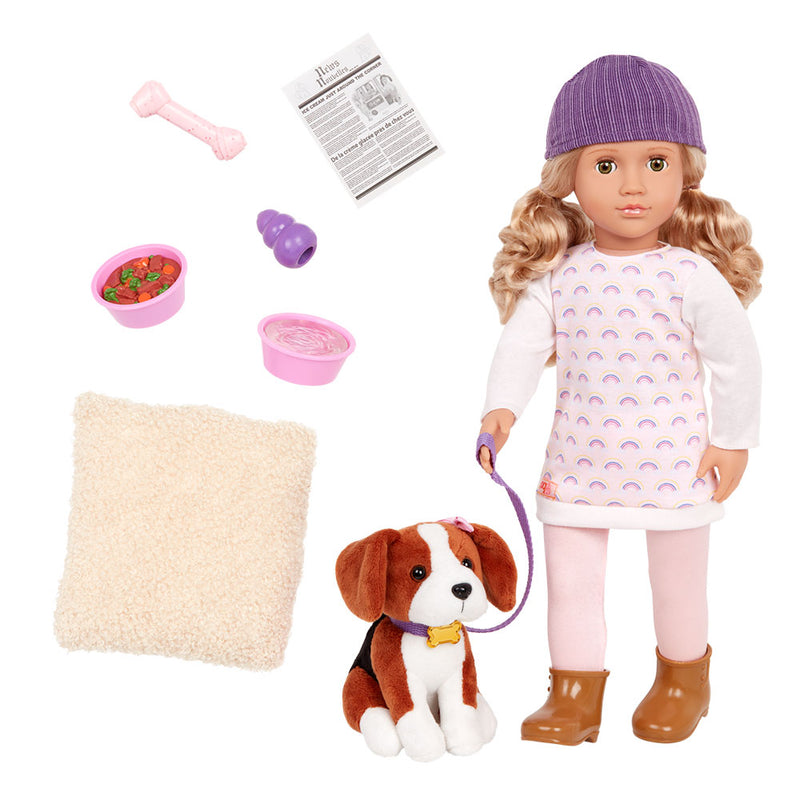 Unsere Generation Fashion Doll mit Haustier