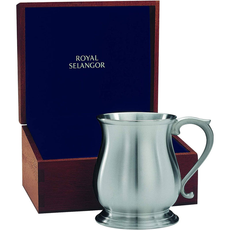 Royal Selangor Centenary Tankard 55cL with Wooden Gift Box