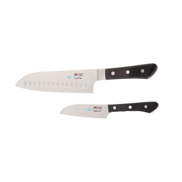 Mac Superior Series 2-Piece Santoku Knife Set