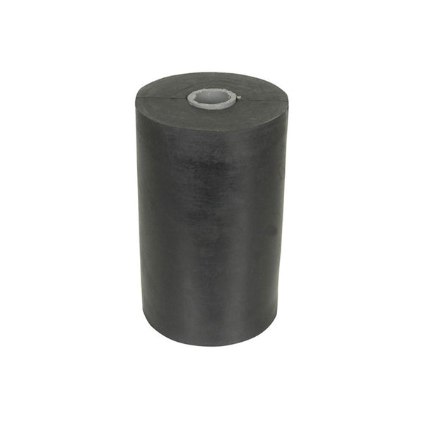 Flat Bilge Roller 114mm with 17mm Bore (Black)