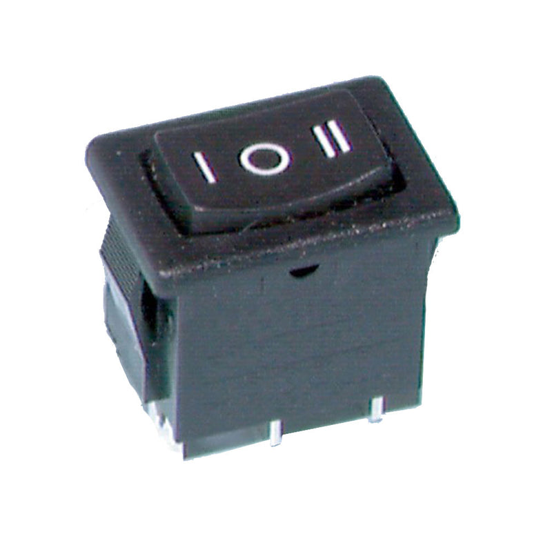 SPDT Mini Center Off Spring Rocker Switch