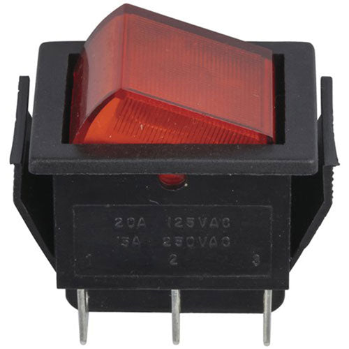 DPDT Illuminated Rocker Switch (Large)