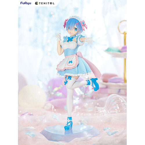 Re:ZERO Tenitol Yumekawa Maid Rem Figure