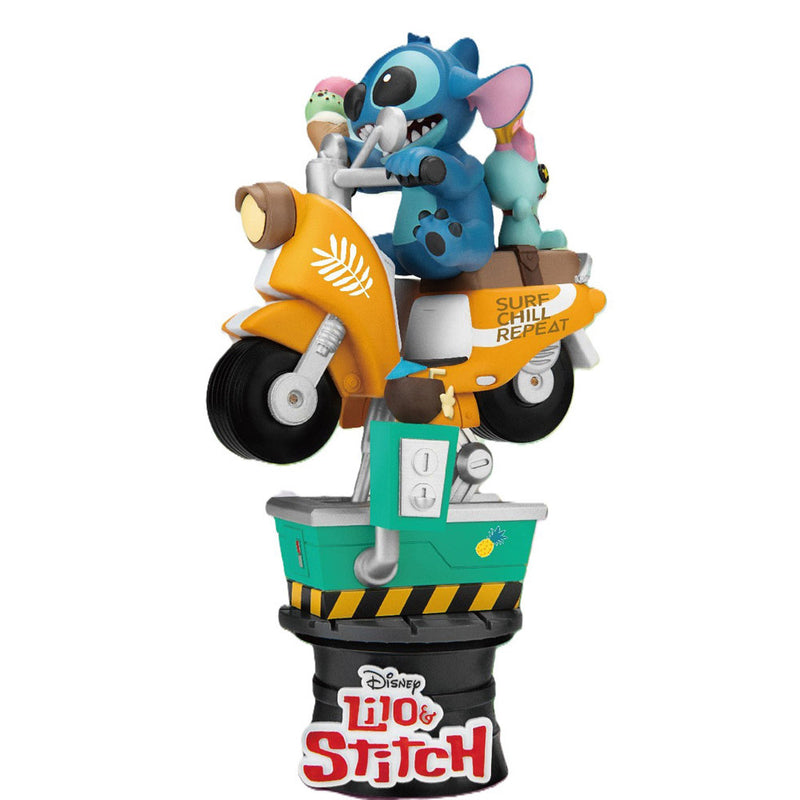 Beast Kingdom D Stage Lilo & Stitch Stitch Coin Ride Figure