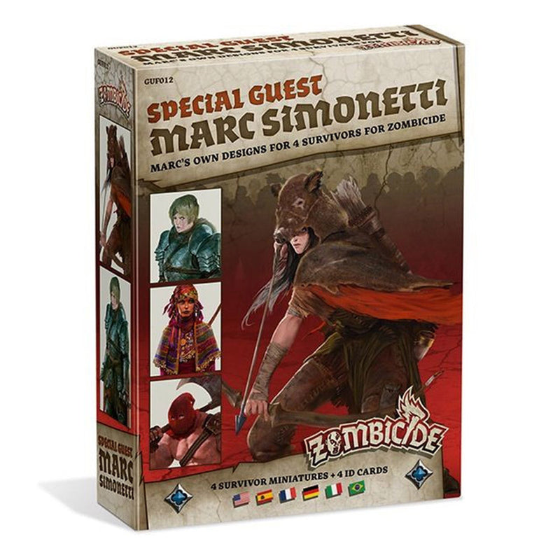 Zombicide Black Plague Special Guest Box Marc Simonetti