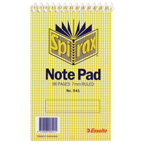 Spirax Top Opening Notebook 96pg (Pack of 20)