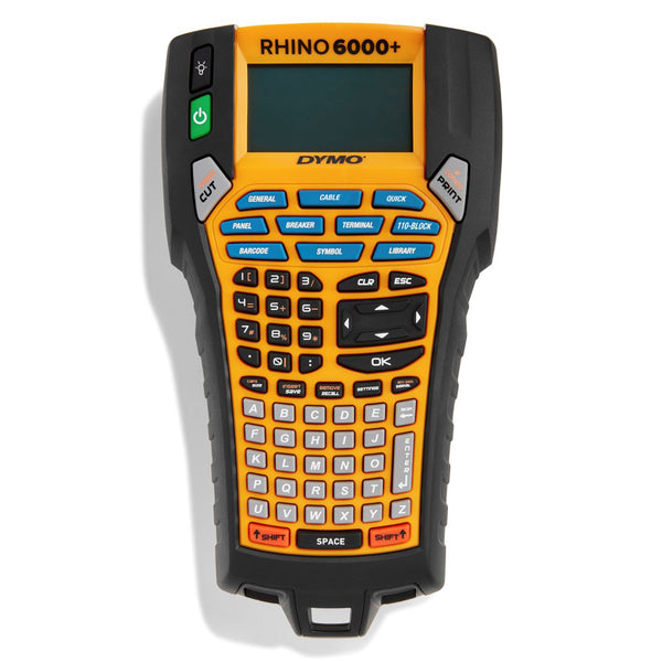 Dymo Rhino 6000 Industrial Label Printer (Black/Yellow)