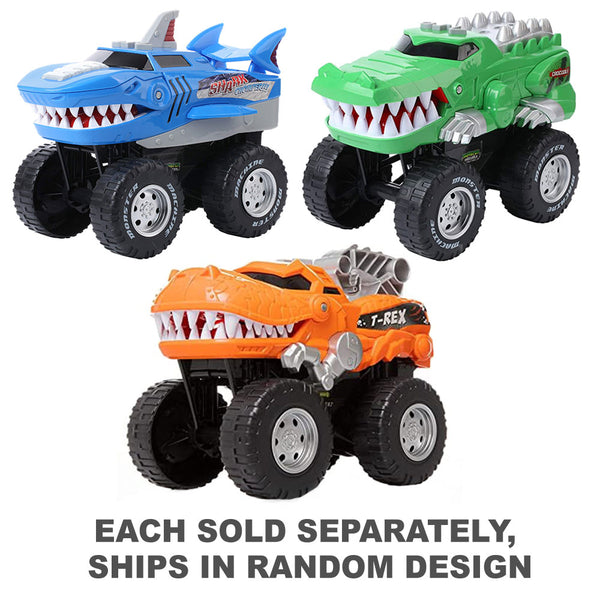 Pull Back Mighty Chompers Trucks (1pc Random Style)