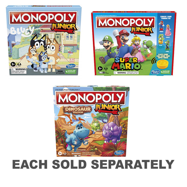 Monopoly Junior Edition Board Game