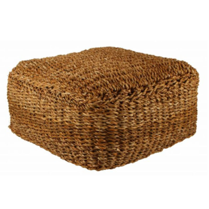 Ashanti Seagrass Pouff (45x22cm)