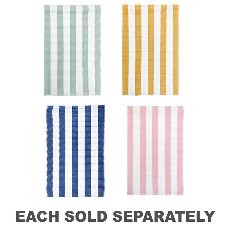 Printed Outdoor Rug Retro Stripe (270x180cm)