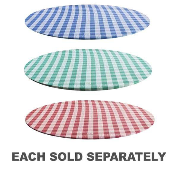 Silly Billyz Round Gingham Tablecloth 120cm