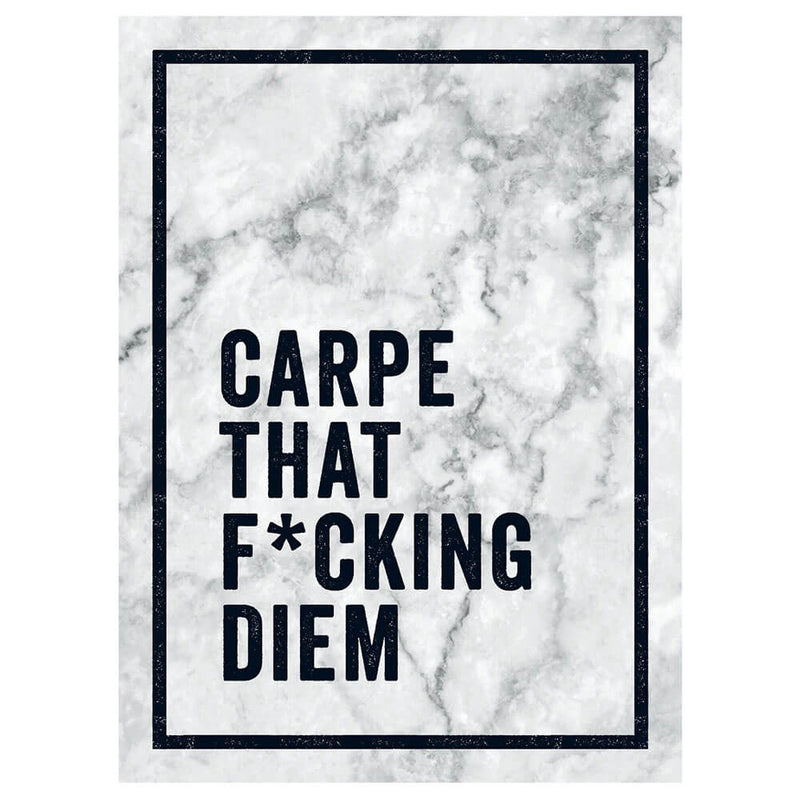 Carpe That F*cking Diem Self Help Book