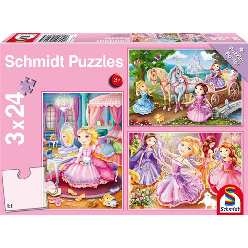 Schmidt Puzzle 3x24tlg