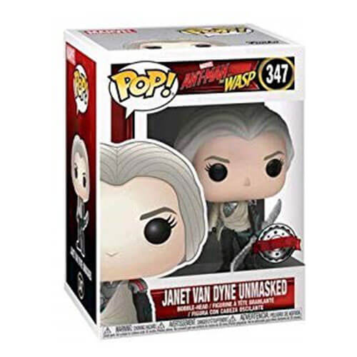 Ant-Man and the Wasp Janet Van Dyne Unmasked US Pop! Vinyl