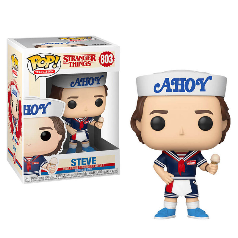 Stranger Things Steve with Hat & Ice Cream Pop! Vinyl