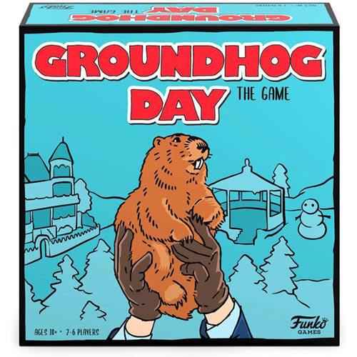 Groundhog Day The Game & Punx Phil Flocked Pop! Vinyl Bundle