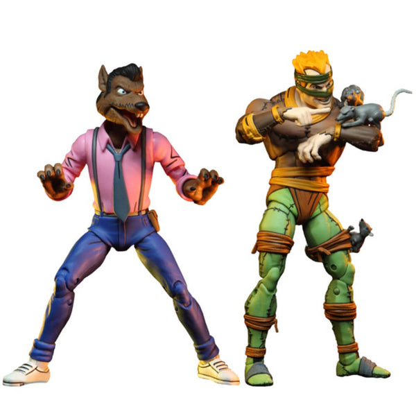 TMNT Rat King & Vernon 7" Action Figure 2-pack