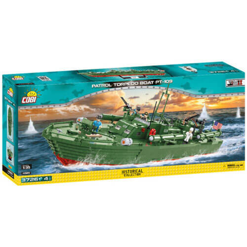 World War II Patrol Torpedo Boat PT-1 (3640pcs)