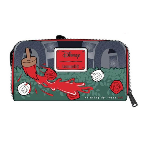 Alice in Wonderland Queen of Hearts Zip Purse