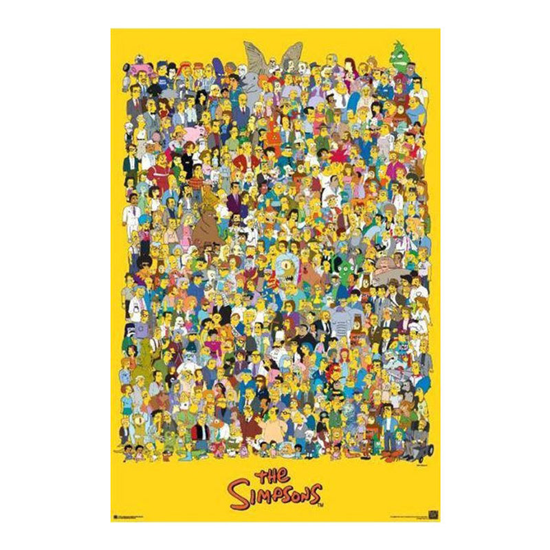 Das Simpsons-Plakat