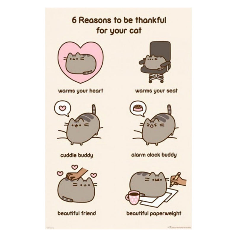 Pusheen-Plakat