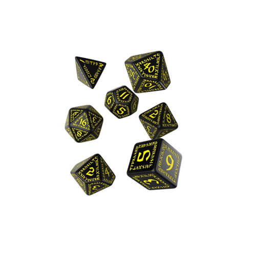 Q Workshop Runic Dice Set of 7