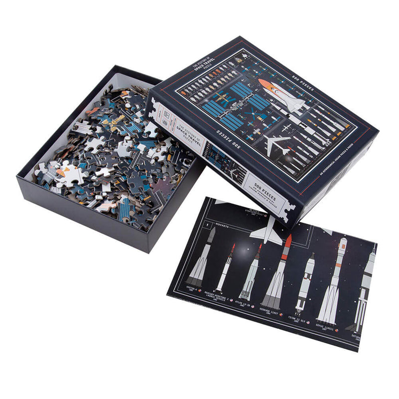 The History of Space Travel Puzzle 500pc