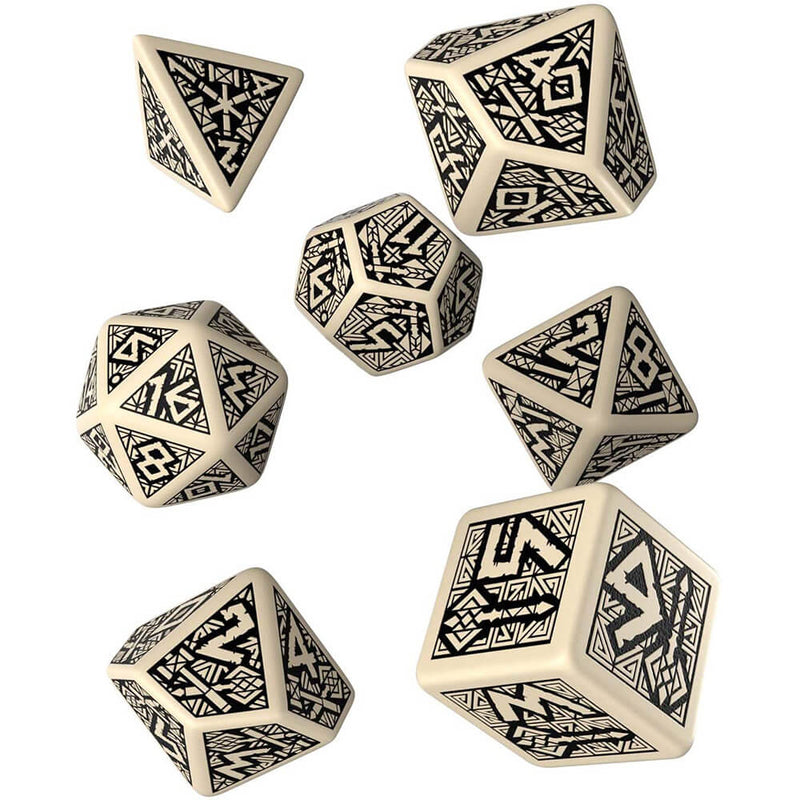 Q Workshop Dwarven Dice Set of 7