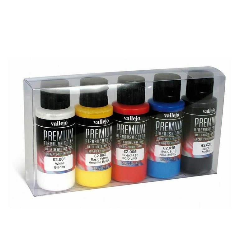 Vallejo Premium Colour Paint Set of 5