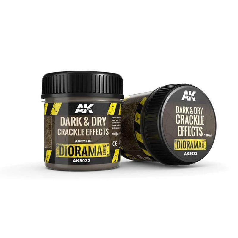 AK Interactive Dioramas Dry Crackle Effects 100ml