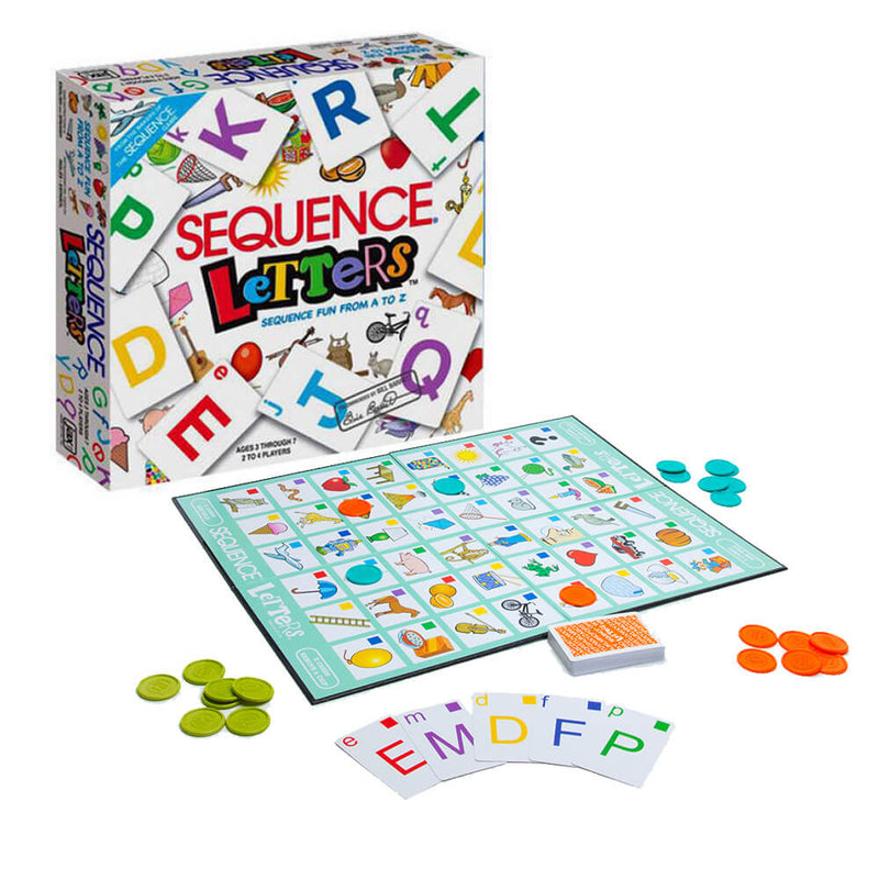 Sequence Letters Board Game