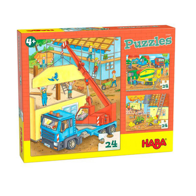 Haba Puzzles mit 3 Motiven 24tlg