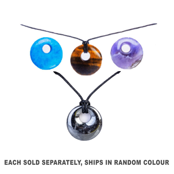 Round Gemstone Pendant