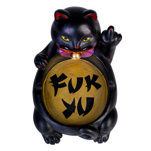 Rude Lucky Cat Ashtray