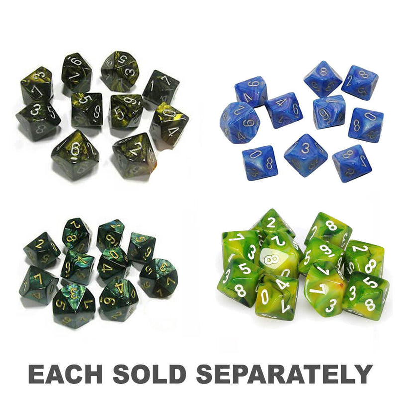 Chessex D10 Polyhedral 10-Die Set