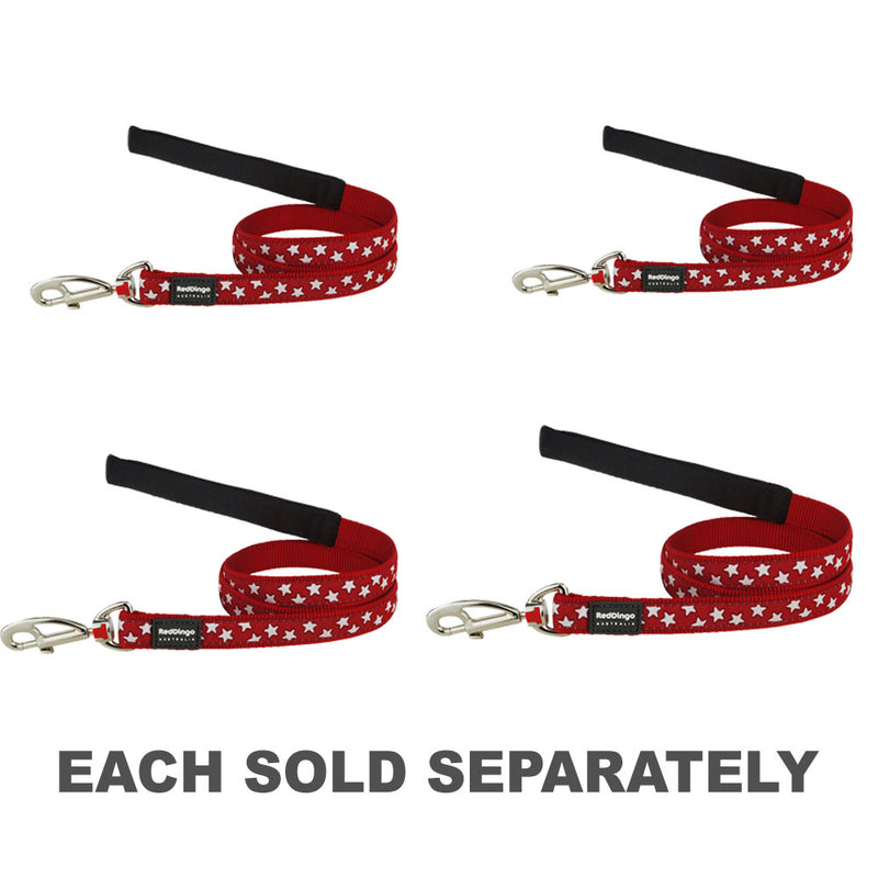 Star Dog Lead (Red)