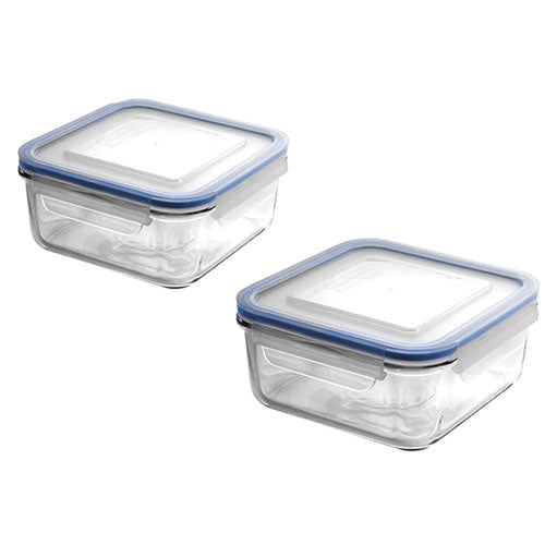 Glasslock Square Tempered Glass Container