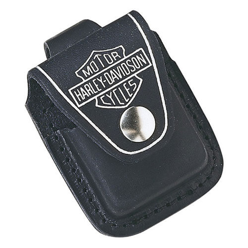 Zippo Harley Davidson Lighter Pouch (Black)