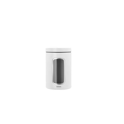 Brabantia Window Canister White 1.4L