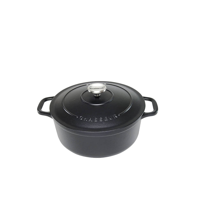 Chasseur Round French Oven (Matte Black)