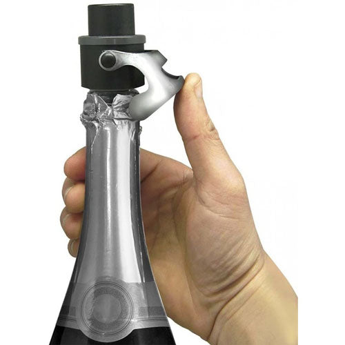 Vin Bouquet Champagne Metal Stopper and Preserver (2-in-1)