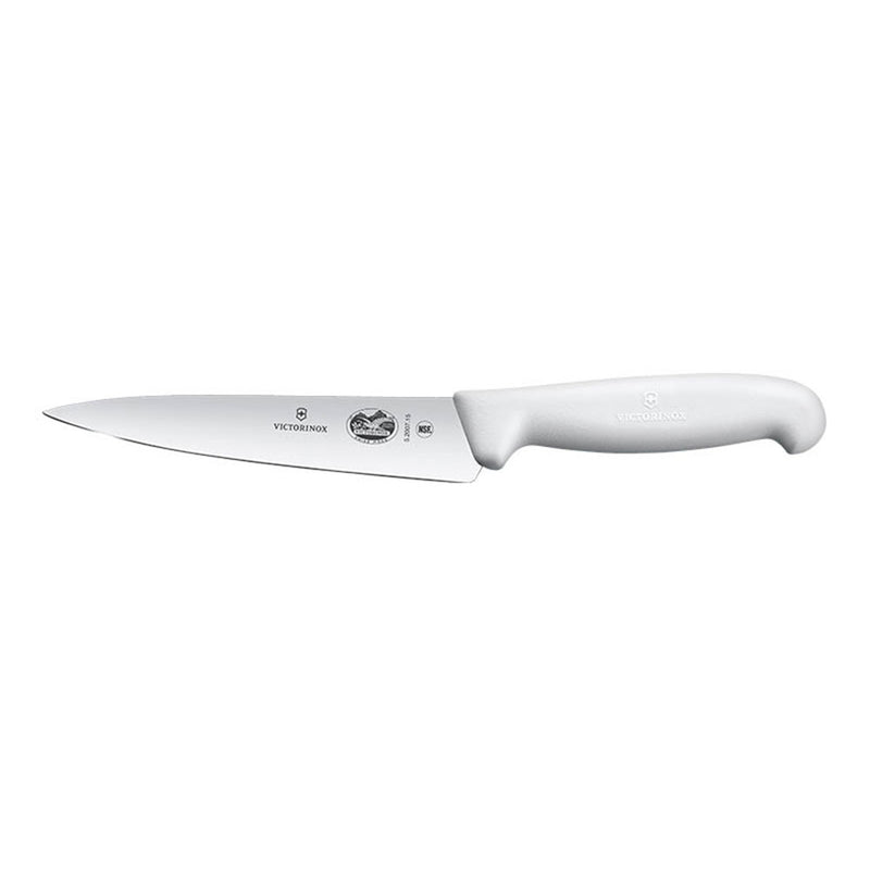 Victorinox Cooks Tranchiermesser Fibrox-Griff (weiß)