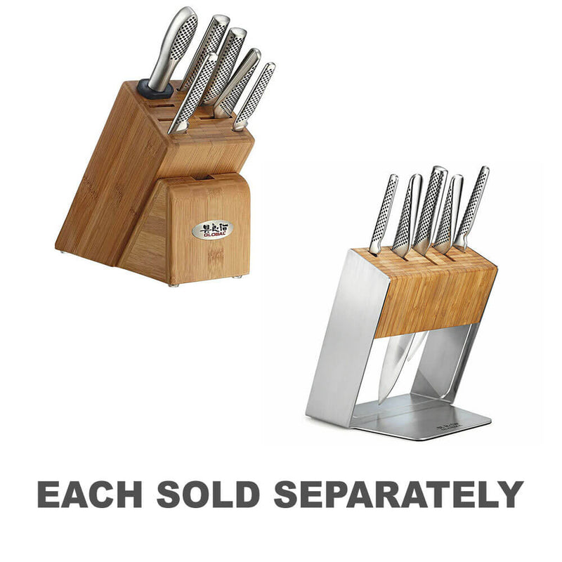 Global Knives Katana Knife Block Set (6pcs)