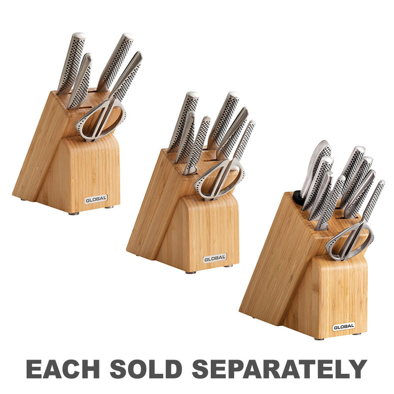 Global Knives Takashi Knife Block Set