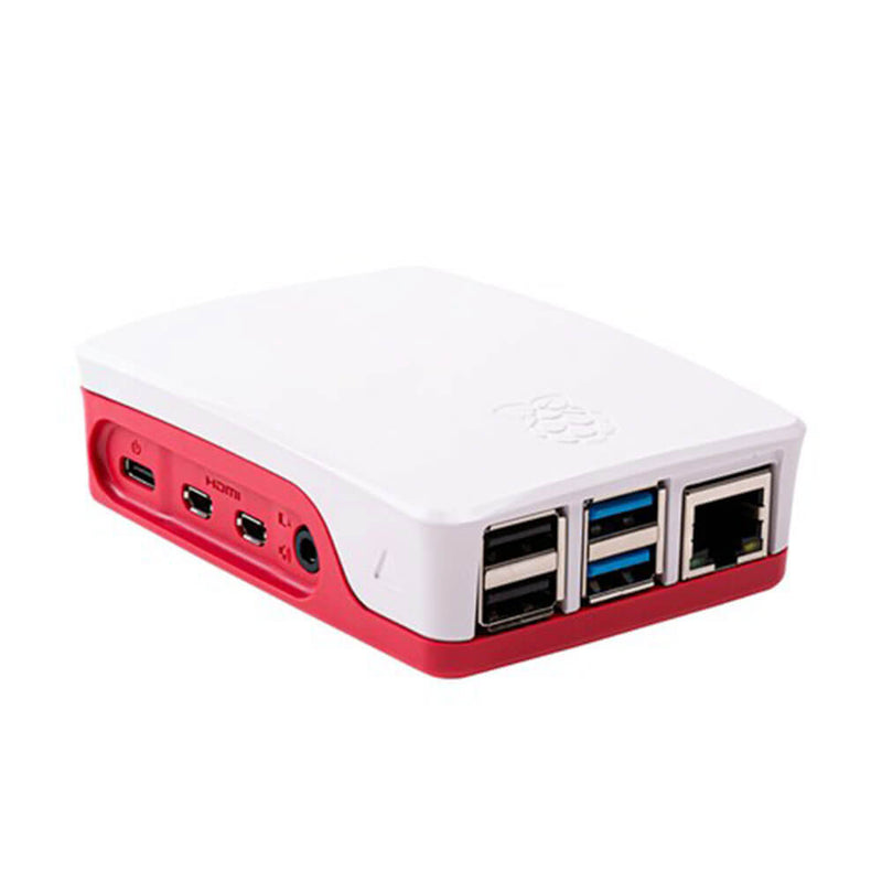 Offizielles Raspberry Pi Gehäuse (rot und weiß)