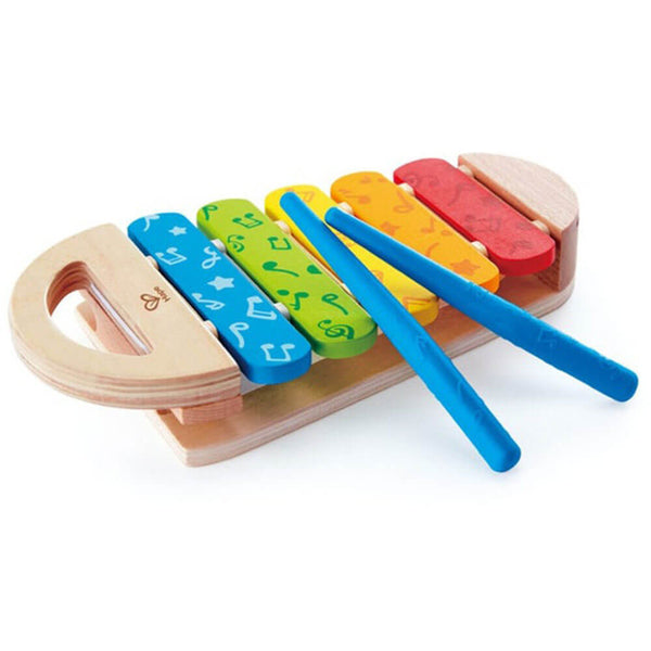 Hape Rainbow Xylophone Wooden Musical Instrument