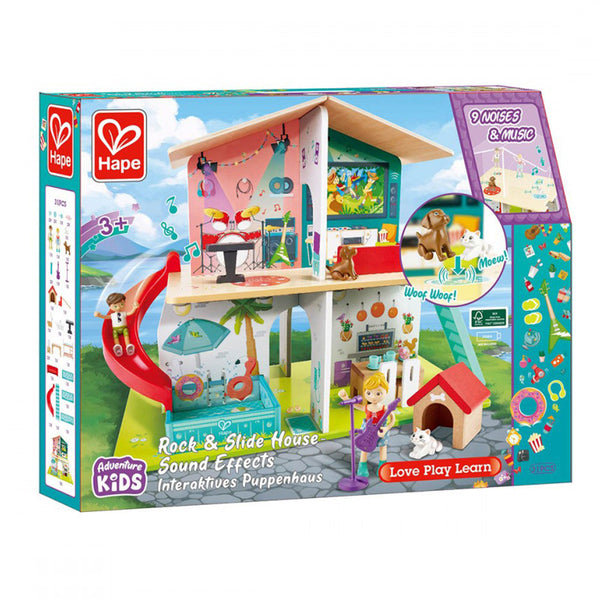 Musical Rock & Slide Dollhouse