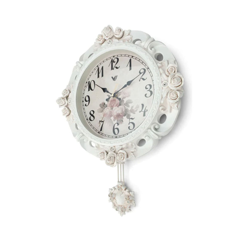 Large Luxurious European Style Kitchen Pendulum Wall Clock