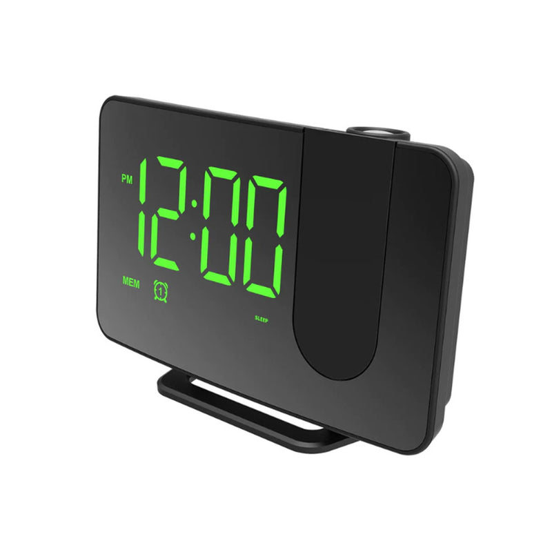 LED Digital Radio Clock with Projector